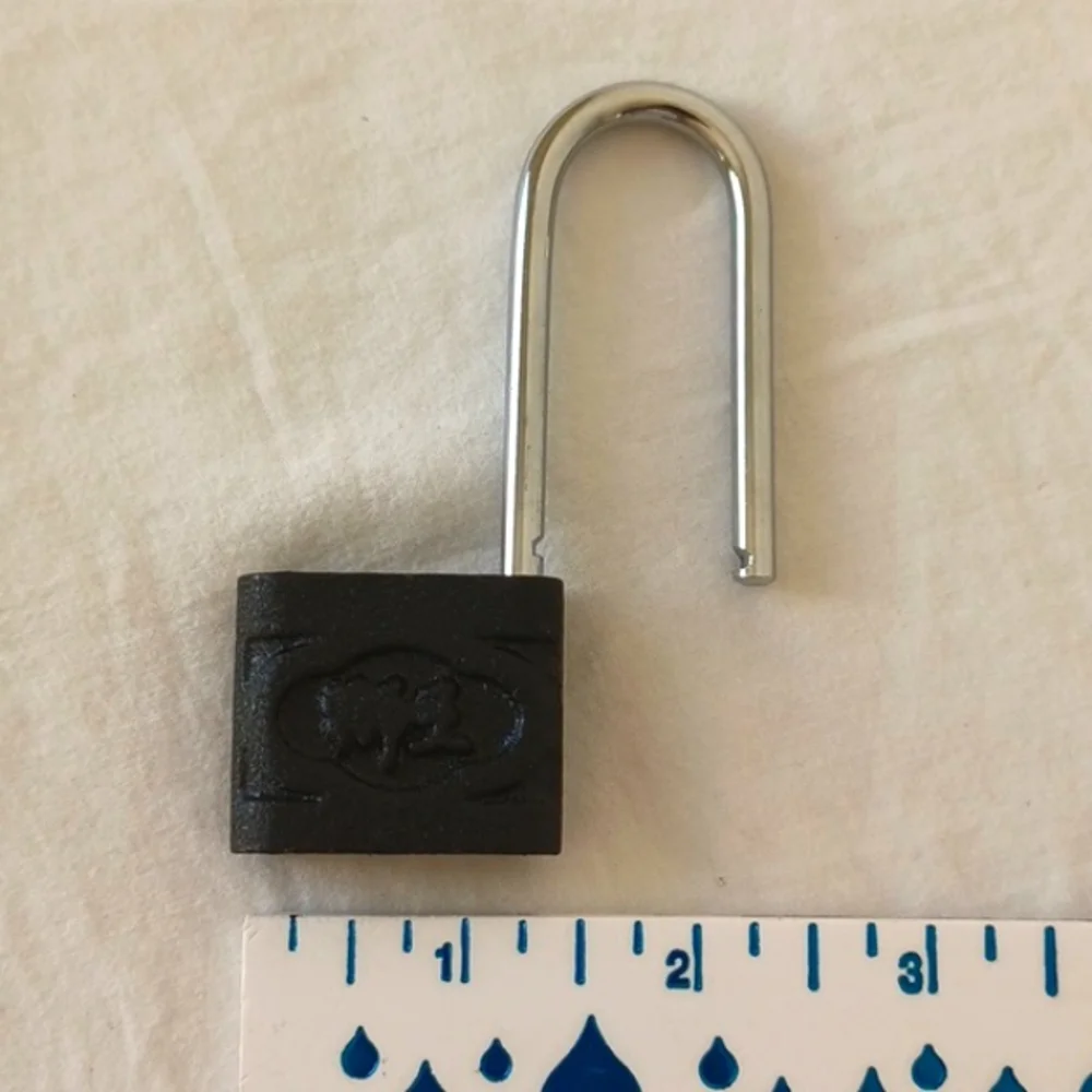 Vintage 888 Cast Iron Padlock with Key, China